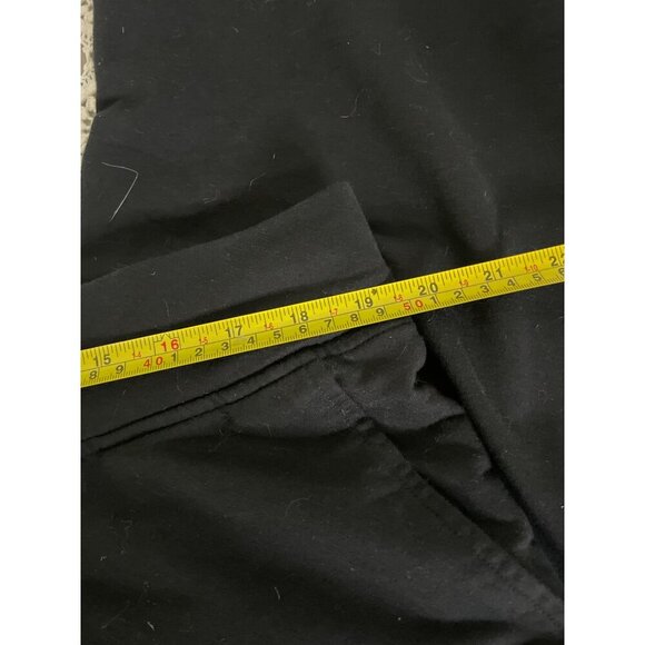Ralph Lauren Womens Black Drawstring Sweatpants With Back Zip Pocket L - Picture 6 of 9